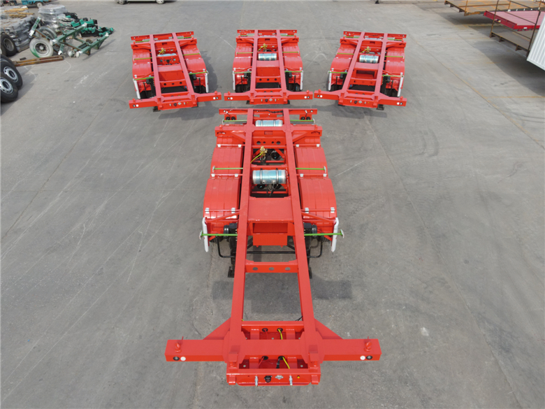 20 foot container bone transport semi-trailer